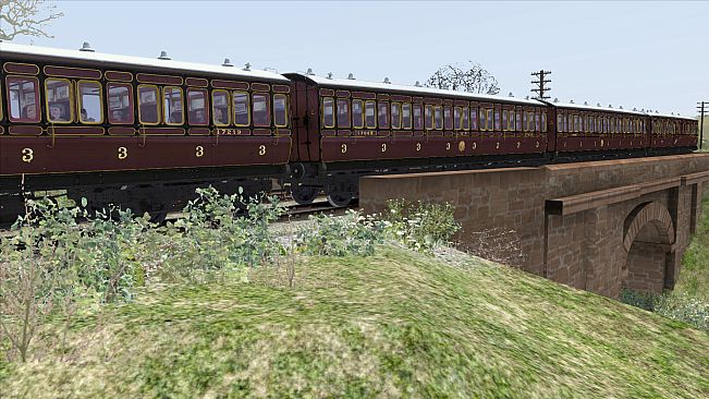 TS Marketplace: Caledonian Railway 45ft Non-Corridor - LMS Period 1 Add-On