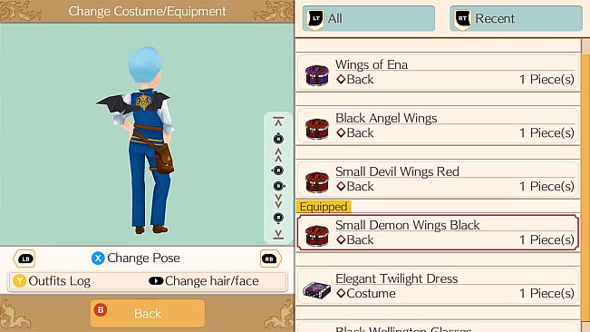 Nightfall Attire - WorldNeverland - Daily Life in the Elnea Kingdom - Another Life Adventure