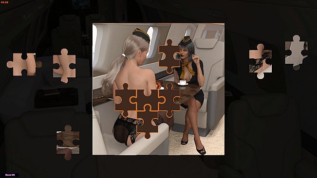 Jigsaw Novel - Naughty Stewardesses