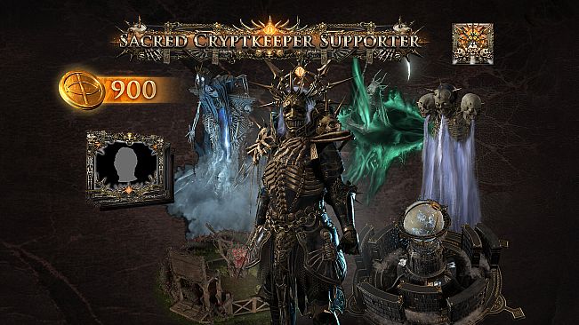 Path of Exile - Sacred Cryptkeeper Supporter Pack