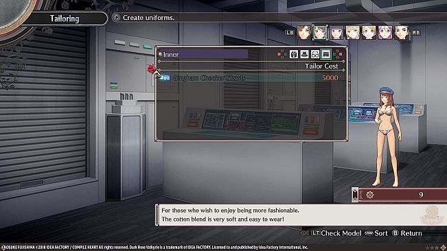 Dark Rose Valkyrie: Amusement Variety Set