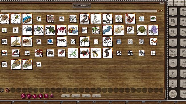 Fantasy Grounds - Online Gaming #10: Plants & Vermin (Token Pack)