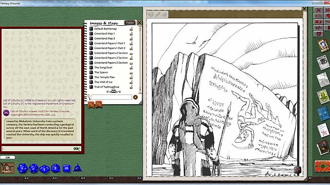Fantasy Grounds - CoC: Trail of Tsathogghua