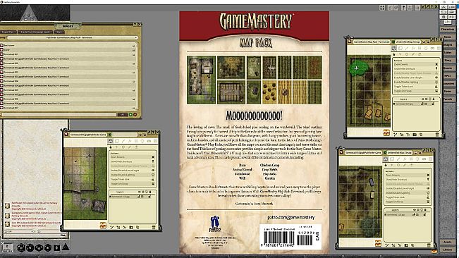 Fantasy Grounds - Pathfinder RPG - Gamemastery Map Pack Farmstead