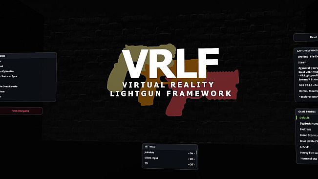 VRLF - Virtual Reality Lightgun Framework