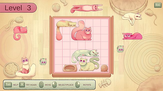 Fit My Cat - Cat's Puzzle Pack 3