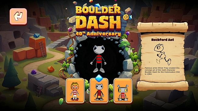 BOULDER DASH 40th Anniversary