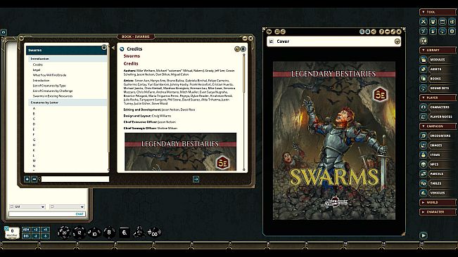 Fantasy Grounds - Legendary Bestiaries: SWARMS