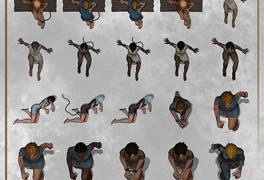Fantasy Grounds - Top Down Tokens - Prisoners and Slaves