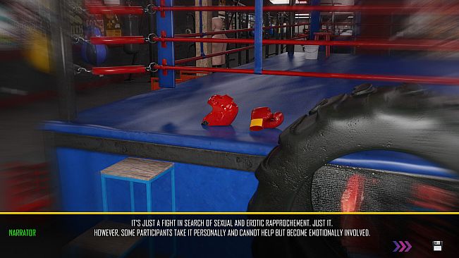 Backstage at Naked Porn Battle