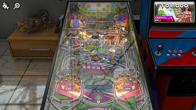 Zaccaria Pinball - Farfalla Deluxe Pinball Table