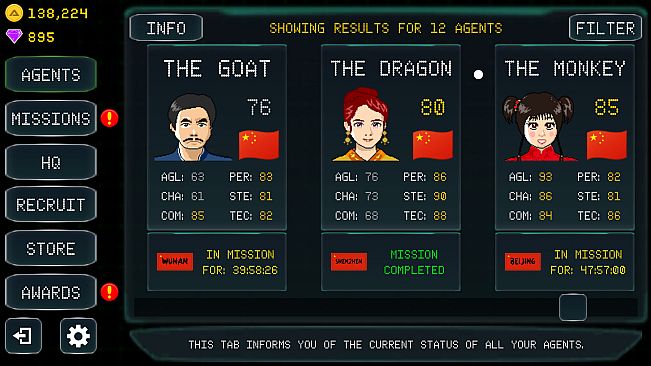 Agent Team Simulator - China Campaign