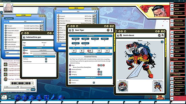 Fantasy Grounds - Invincible Superhero Roleplaying Core Ruleset