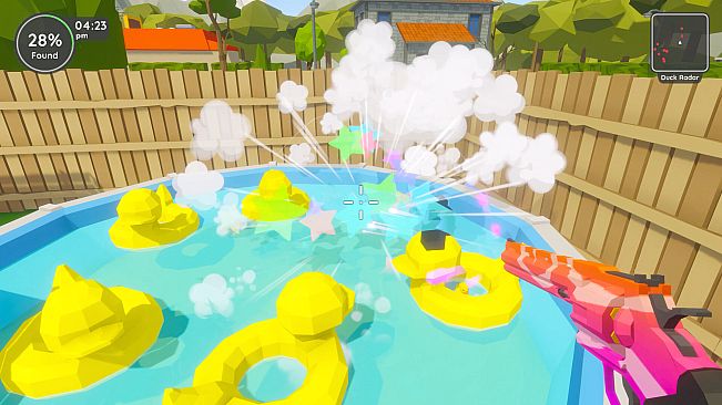 Find 100 Ducks and Blast Them!