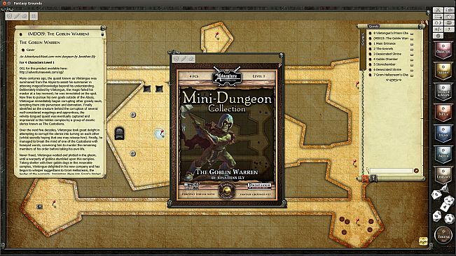 Fantasy Grounds - Mini-Dungeon #019: The Goblin Warren (PFRPG)