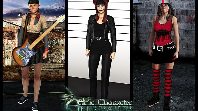 ePic Character Generator - Season #2: Female Modern #2