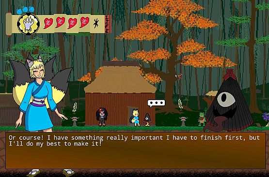 Mizuki and the Crimson Moon