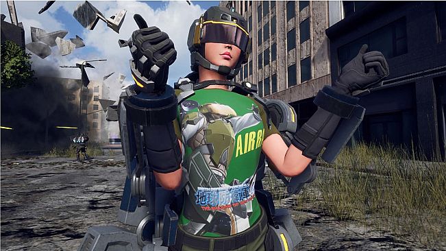 EARTH DEFENSE FORCE: IRON RAIN - Creation parts: T-shirt(EDF4.1 set Bundle)