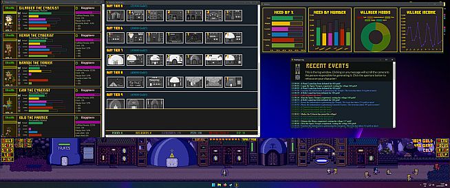 Desktopia: A Desktop Village Simulator