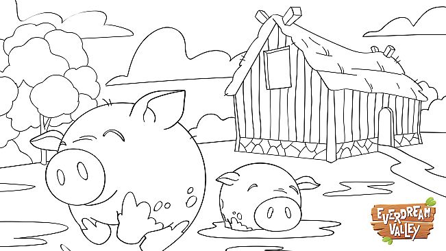Everdream Valley - Coloring Pages