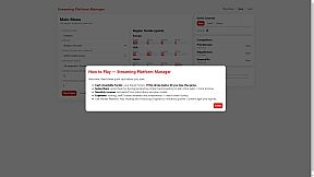 Streaming Platform Manager