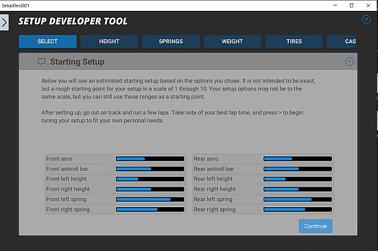 Setup Developer Tool 2021