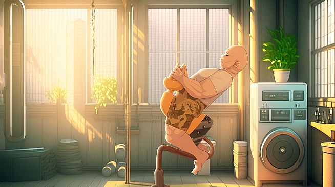 ExerciseSimulator Vol.1 - Hustle and Exercise in a Cat-Type Rodeo Machine -