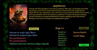 Caverns And Dryads - Bestiary DLC