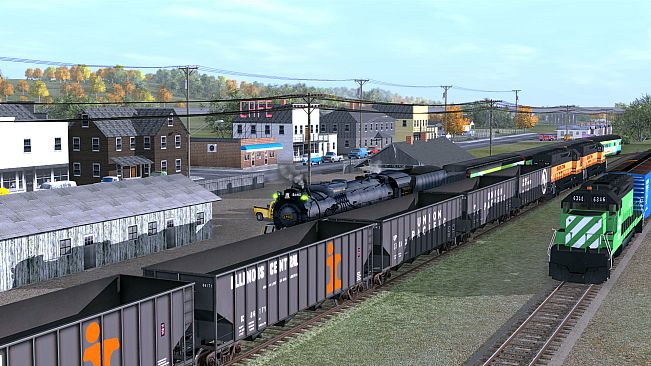 Trainz Plus DLC - Season Town Northern Rail Road Route
