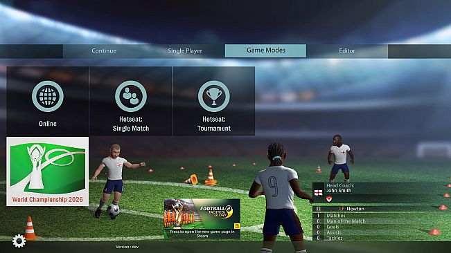 Football, Tactics & Glory: World Championship