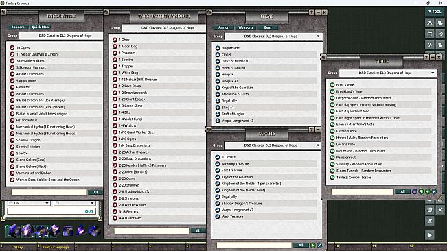 Fantasy Grounds - D&D Classics: DL3 Dragons of Hope (1E)