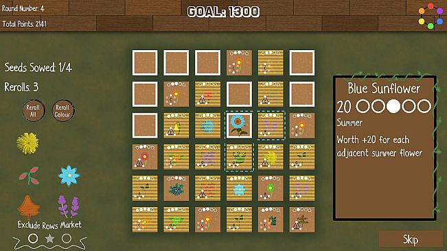 Flower Dice