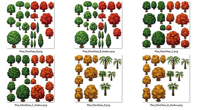 RPG Maker MZ - More Trees