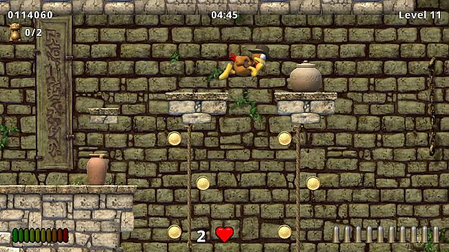 Crazy Chicken Jump 'n' Run Traps and Treasures