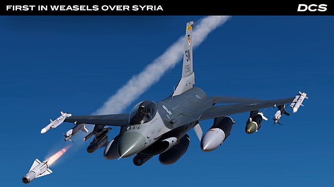 DCS: F-16C First in Weasels Over Syria Campaign by Ground Pounder Sims