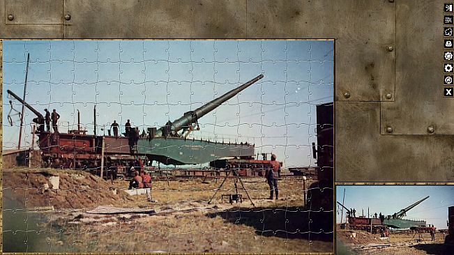 Pixel Puzzles WW2 Jigsaw - Pack: German Railway Guns