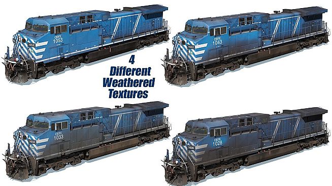 Trainz 2019 DLC - CEFX AC4400CW #1026-1059