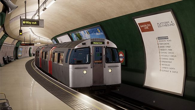 Bakerloo Line & Silver 1972 Stock
