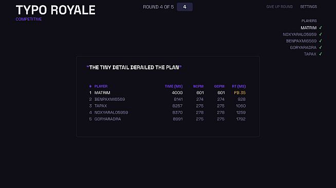 Typo Royale