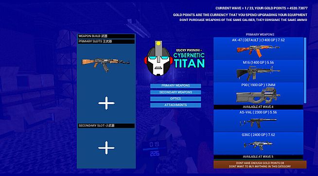 Lucky Pikinini - Cybernetic Titan