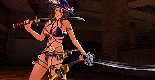 OneeChanbara ORIGIN - Exclusive Aya Costume: Aya's Bondage Bikini Royal Blue