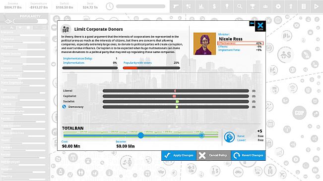 Democracy 4 - Voting Systems