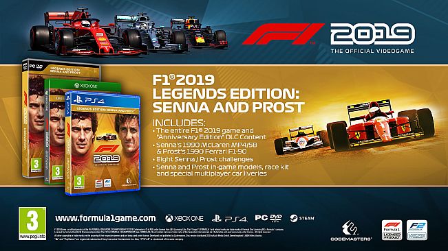 F1 2019: Legends Edition DLC