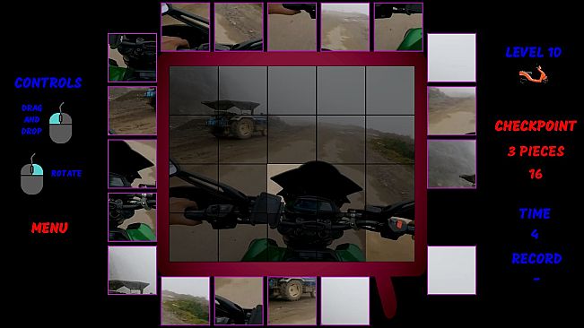 Motorbike Video Puzzle