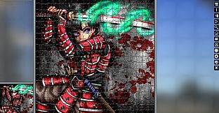 Pixel Puzzles Illustrations & Anime - Jigsaw Pack: Samurai