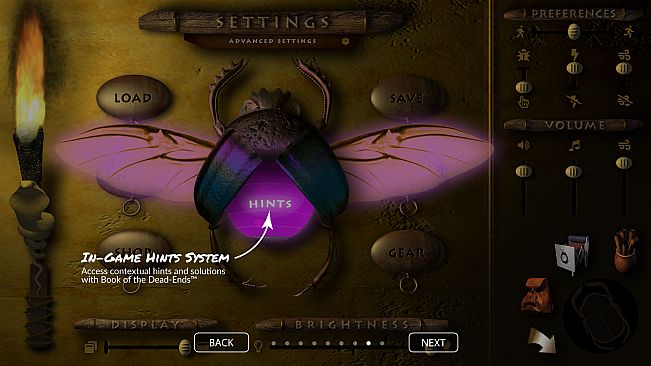 Riddle of the Sphinx (DCL) Book of the Dead Ends (in-game hints+solutions)