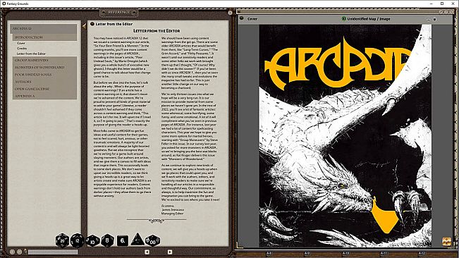 Fantasy Grounds - Arcadia Issue 013