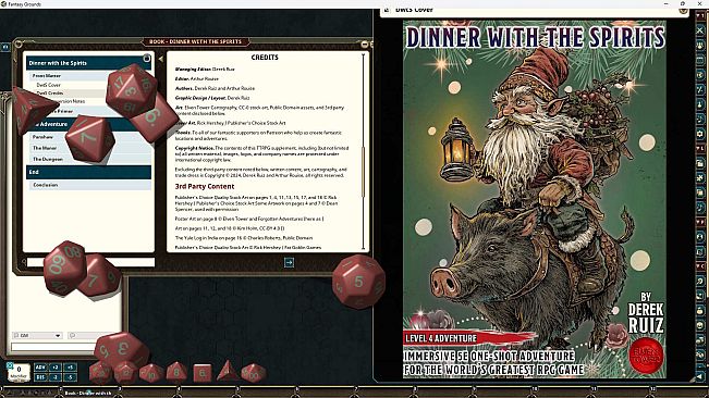 Fantasy Grounds - Dinner with the Spirits - Level-4