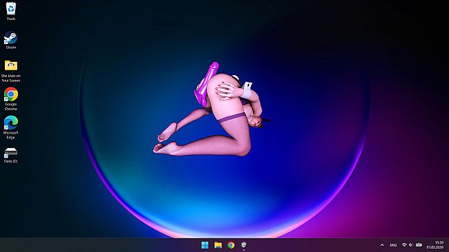 She Lives on Your Screen