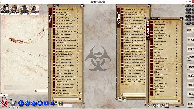 Fantasy Grounds - War of the Dead Chapter 1 for Savage Worlds